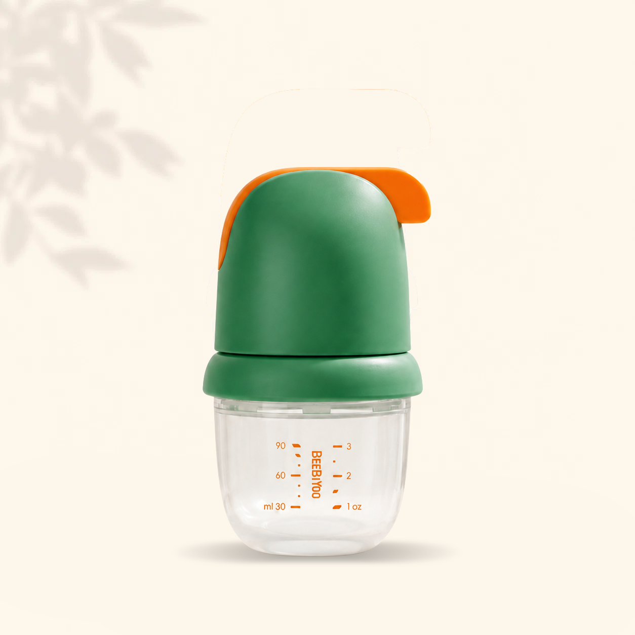 Botol Bayi Silikon Ultra Jernih Dan Lembut BEEBIYOO - 90ml
