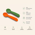 BEEBIYOO Silicone Easy Scoop Duo