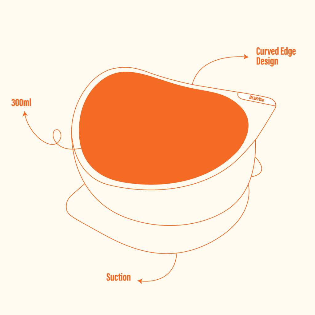 BEEBIYOO Silicone Snug Bowl