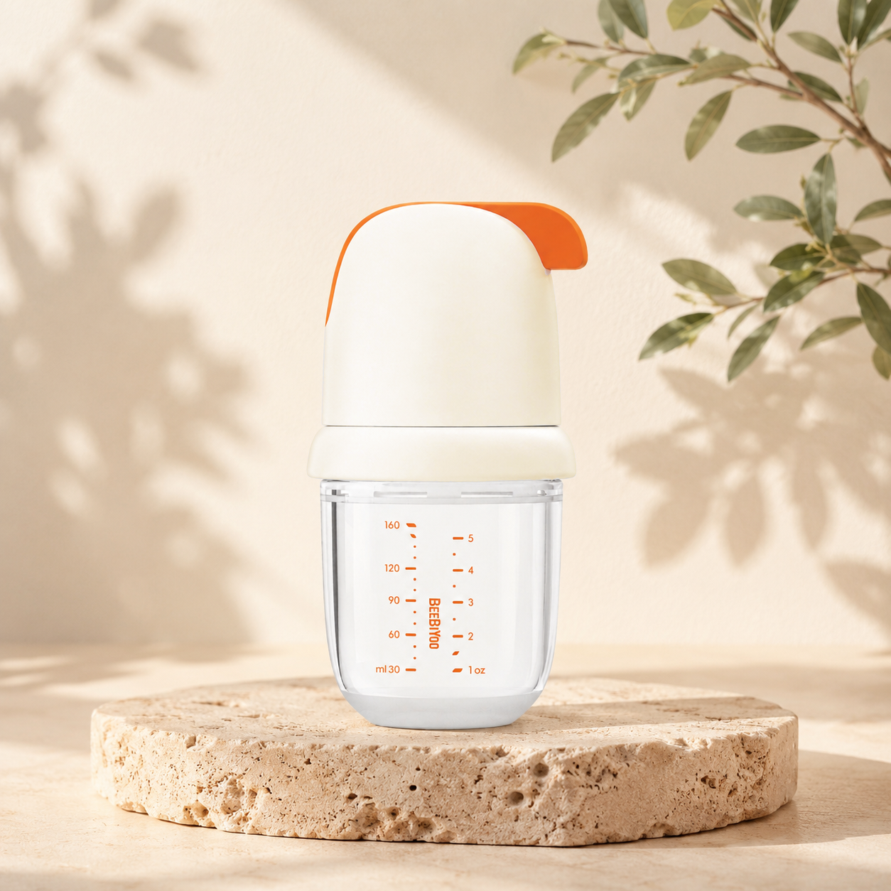 Botol Bayi Silikon Ultra Jernih Dan Lembut BEEBIYOO- 160ml