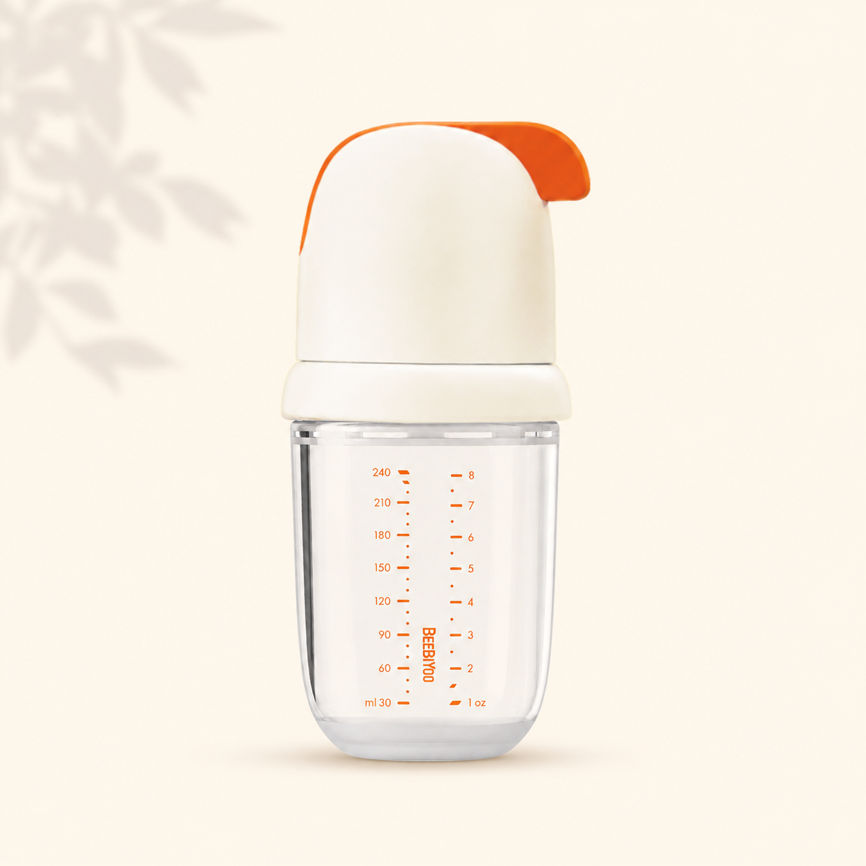 Botol Bayi Silikon Ultra Jernih Dan Lembut BEEBIYOO - 210ml